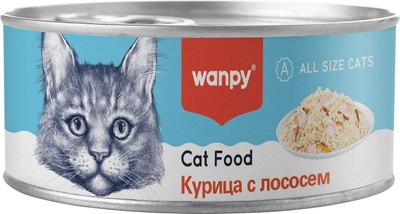 

Влажный корм для кошек, Cat Курица с лососем