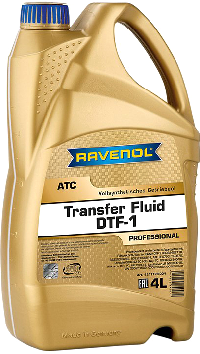 Трансмиссионное масло Ravenol Transfer Fluid DTF-1 / 1211128-004