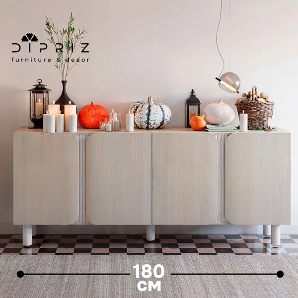 Тумба Dipriz Ola 4дв / Д.98021 (дуб шамони)