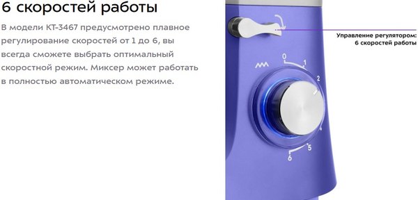 Миксер стационарный Kitfort КТ-3467