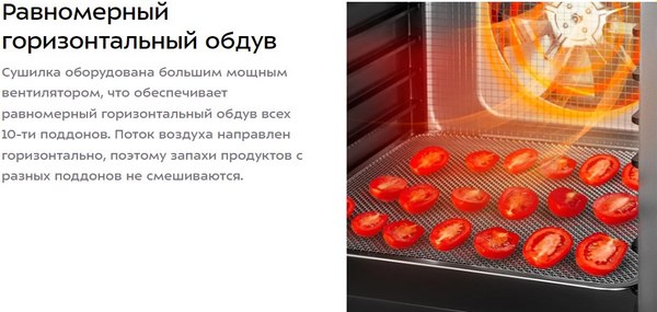 Сушильный шкаф для овощей и фруктов Kitfort КТ-4949