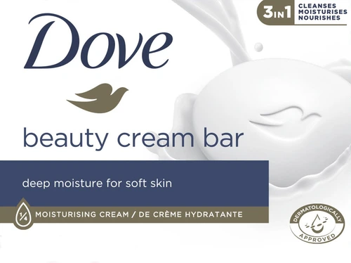 Мыло твердое ДАВ Beauty Cream Bar Увлажняющее (135г)