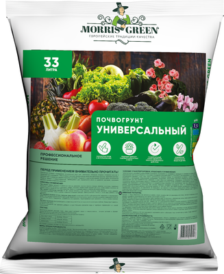 Грунт для растений Morris Green ПОЧВОгрунт Универсальный (33л) - 
