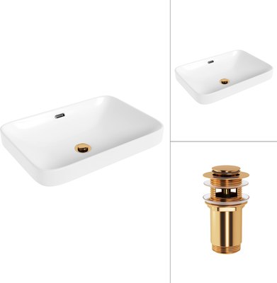 Умывальник Lauter 21441A + клапан 21190G - 