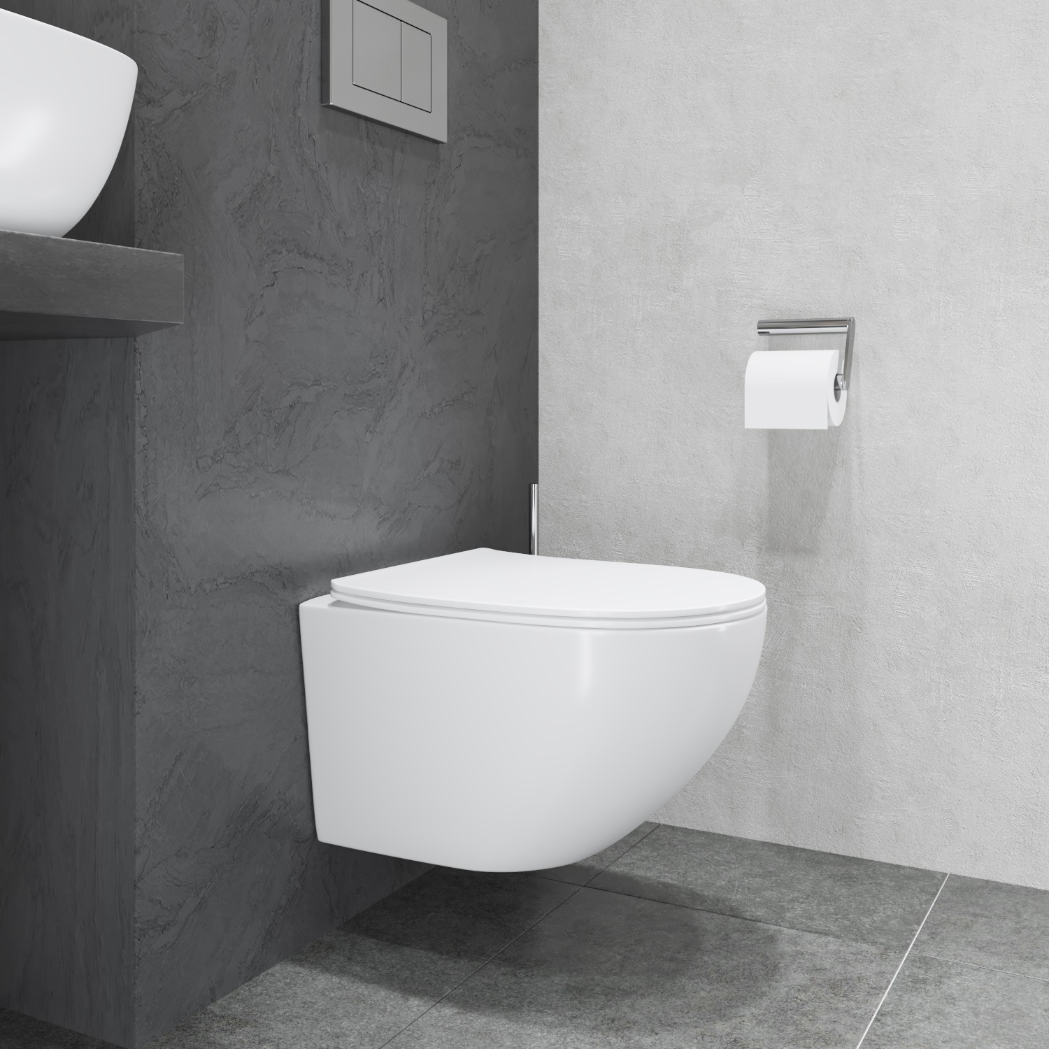 Унитаз подвесной с инсталляцией Lauter Sulzdorf + GROHE Rapid SL 38721001