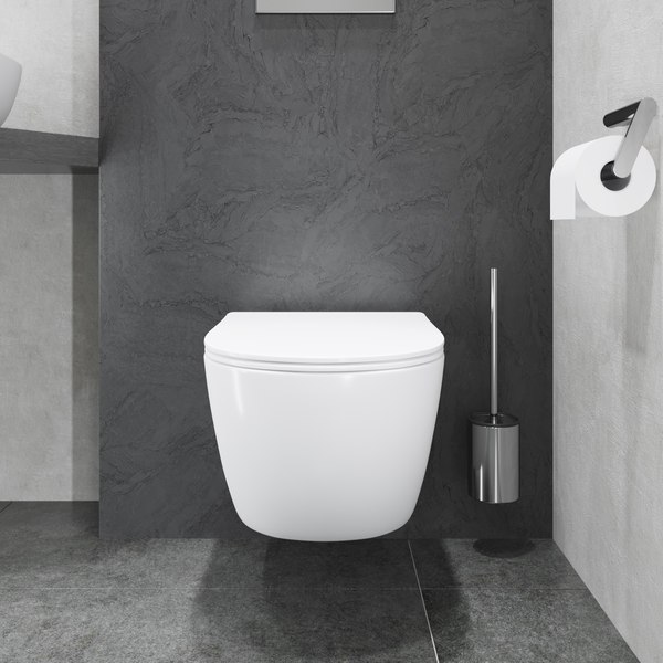 Унитаз подвесной с инсталляцией Lauter Sulzdorf + GROHE Rapid SL 39504000 + панель GROHE 37131000 (белый с микролифтом)