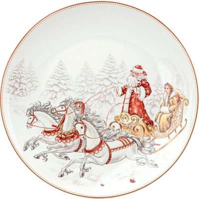 

Тарелка закусочная (десертная), Морозко 85-2036
