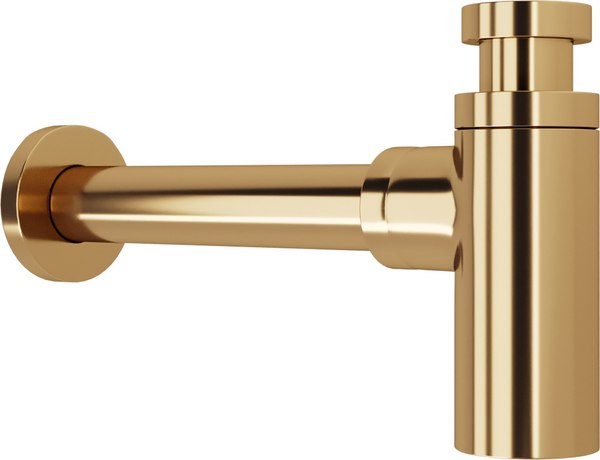Умывальник Lauter 21487-50 + клапан 21190G + сифон 21635G (золото)