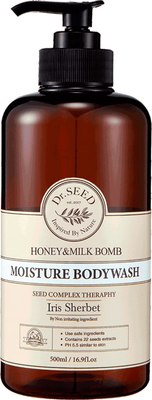 

Гель для душа, Honey & Milk Bomb Moisture Iris Sherbet