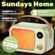 Тепловентилятор Sundays Home TBD0604093001B (мятный) - 