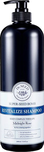Шампунь для волос Dr.SEED Super Seed Bomb Revitalize Midnight Rose (1л)