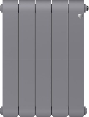 Радиатор биметаллический Royal Thermo Infinity 500 Silver Satin (5 секций)