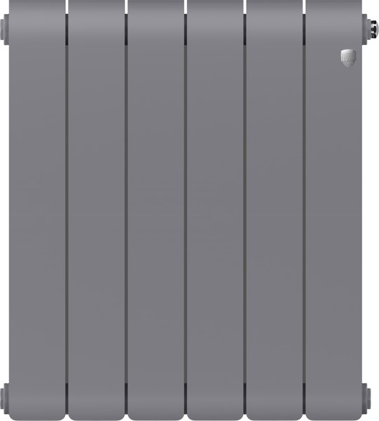 Радиатор биметаллический Royal Thermo Infinity 500 Silver Satin (6 секций)