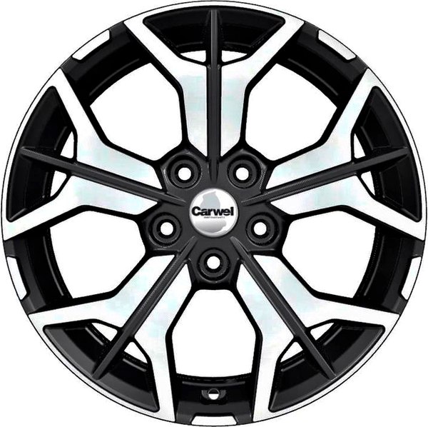 Литой диск Carwel Бусани 1715 Focus/Kuga/CMax 17x7 5x108мм DIA 63.35мм ET 50мм ABT