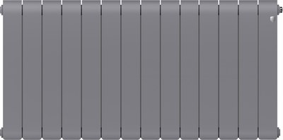 Радиатор биметаллический Royal Thermo Infinity 500 Silver Satin (14 секций) - 