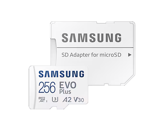 Карта памяти Samsung EVO Plus microSDXC 256GB + адаптер (MB-MC256SA/APC)