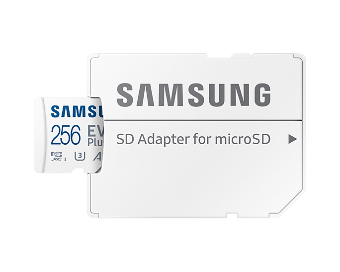 Карта памяти Samsung EVO Plus microSDXC 256GB + адаптер (MB-MC256SA/APC)