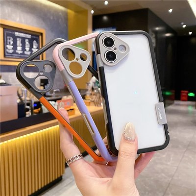 Чехол-накладка G-Case Для iPhone 16 / 6601110762F (желтый/белый)