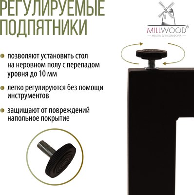 Купить Компьютерный стол Millwood Каир Смарт 160x80x74.2  