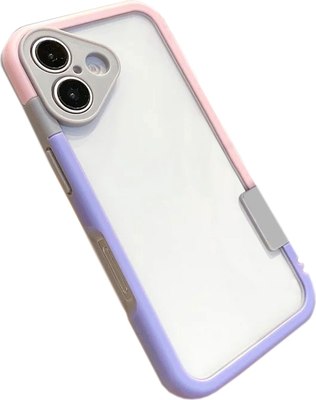 Чехол-накладка G-Case Для iPhone 16 / 6601110762J (фиолетовый/розовый)