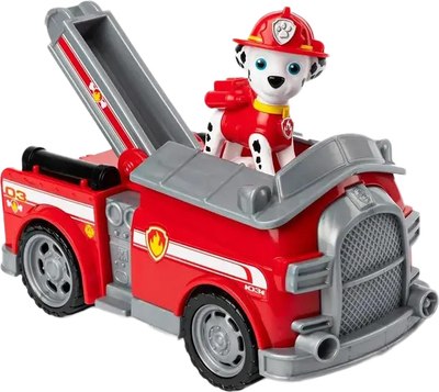 Автомобиль игрушечный PAW Patrol Машинка с фигуркой Маршалл / 43674 - 