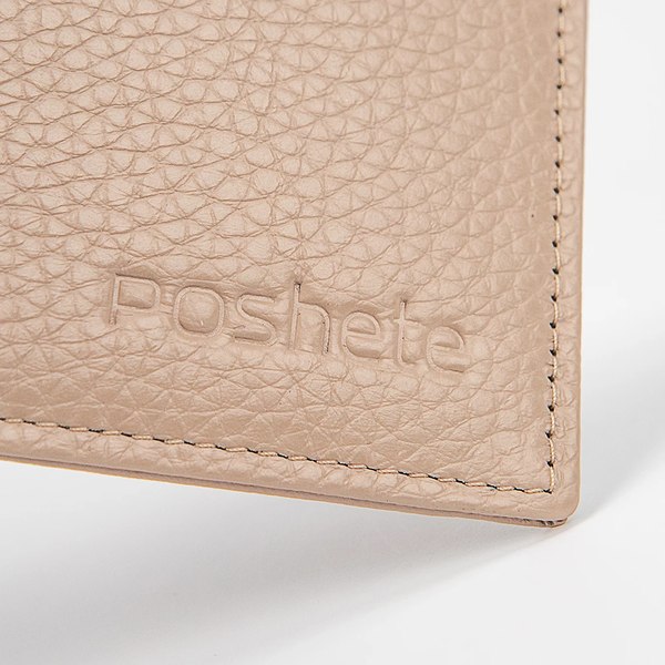 Кардхолдер Poshete 253-8326-LCF (светлый кофейный)