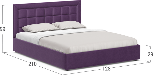 Купить Полуторная кровать Moon Family 1251 / К005438 в Гродно