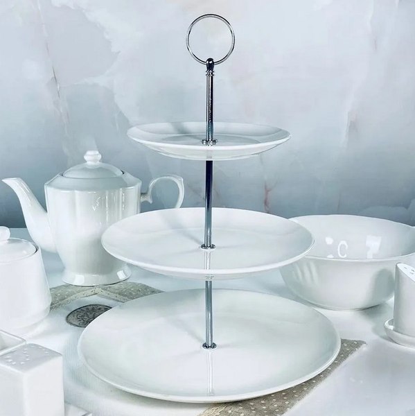 Ваза-этажерка Lenardi Bianco 118-125