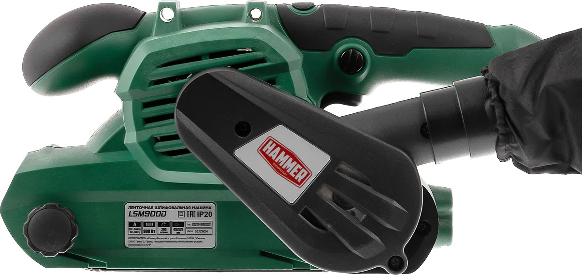 Ленточная шлифовальная машина Hammer LSM900D / 840982