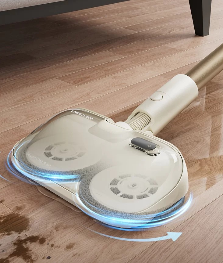 Вертикальный пылесос Trouver Cordless Vacuum Cleaner S3 Detect Aqua / VTV20A — фото 5
