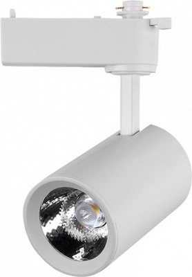 Трековый светильник General Lighting GTR-GU10-1-LR-IP40-W / 580212 (белый) - 