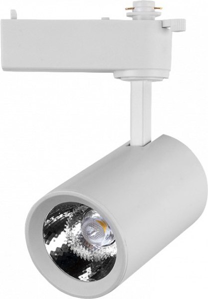 Трековый светильник General Lighting GTR-GU10-1-LR-IP40-W / 580212 (белый)