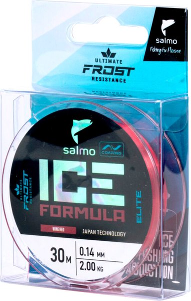 Леска монофильная Salmo Elite Ice Formula Wine red / 4518-014