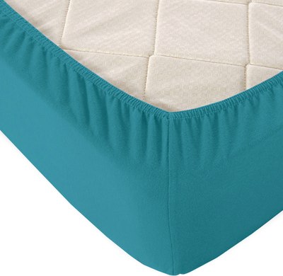 

Простыня, Трикотажная на резинке 90x200x20см