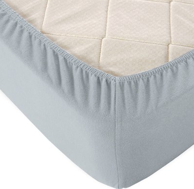 

Простыня, Трикотажная на резинке 90x200x20см