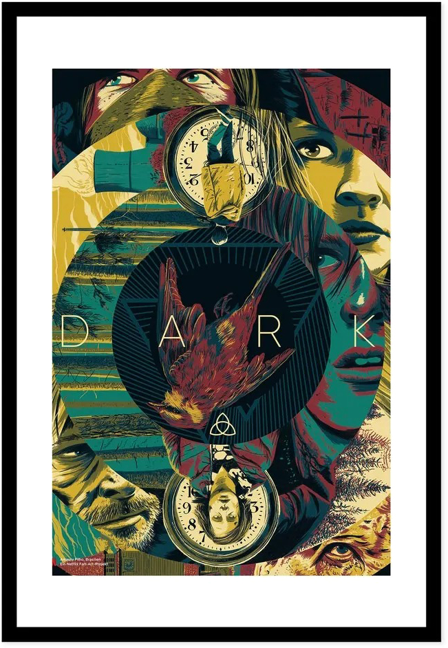 Постер Citydecor Тьма 1 (40x60)