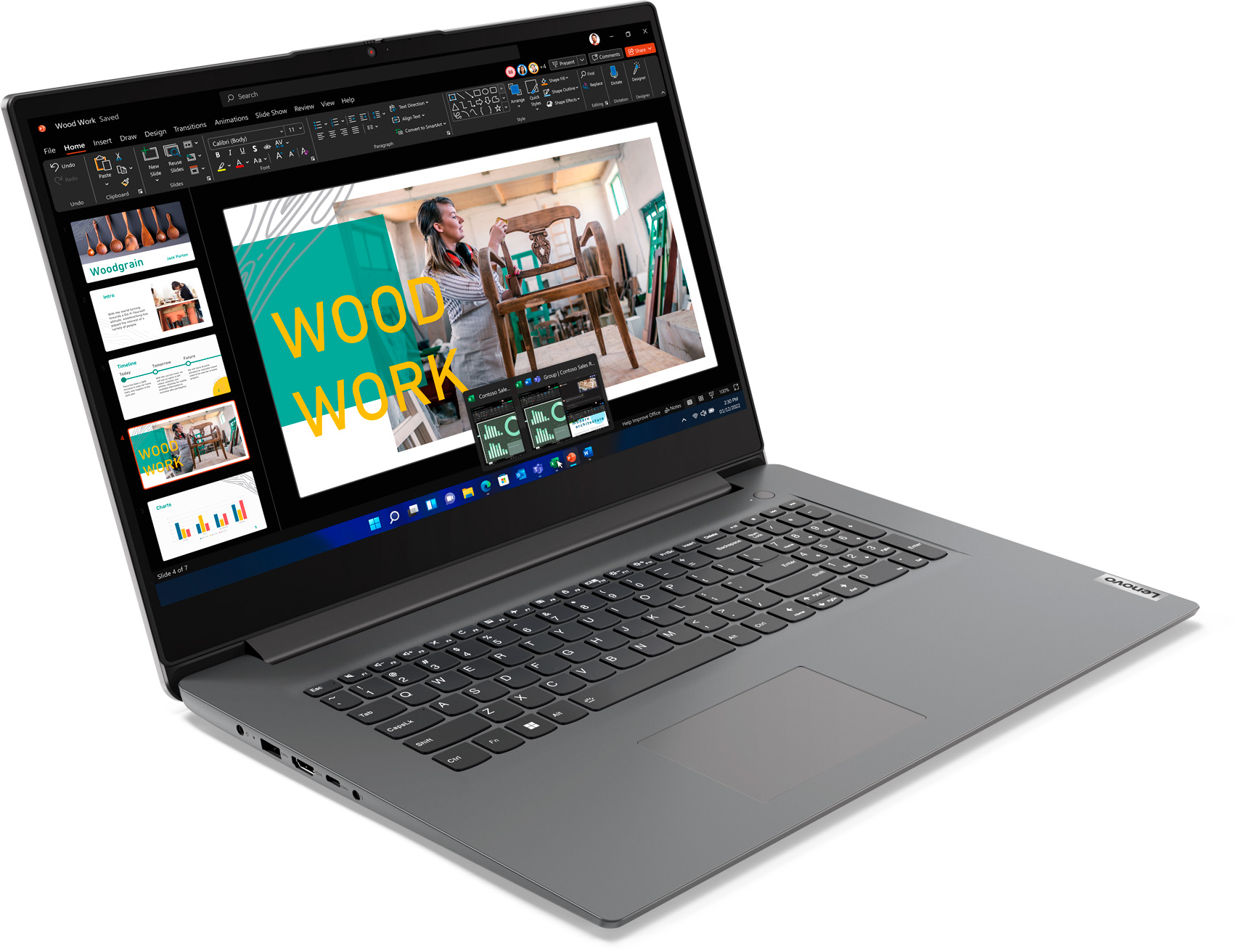 Ноутбук Lenovo V17 G4 IRU (83A2000URU)