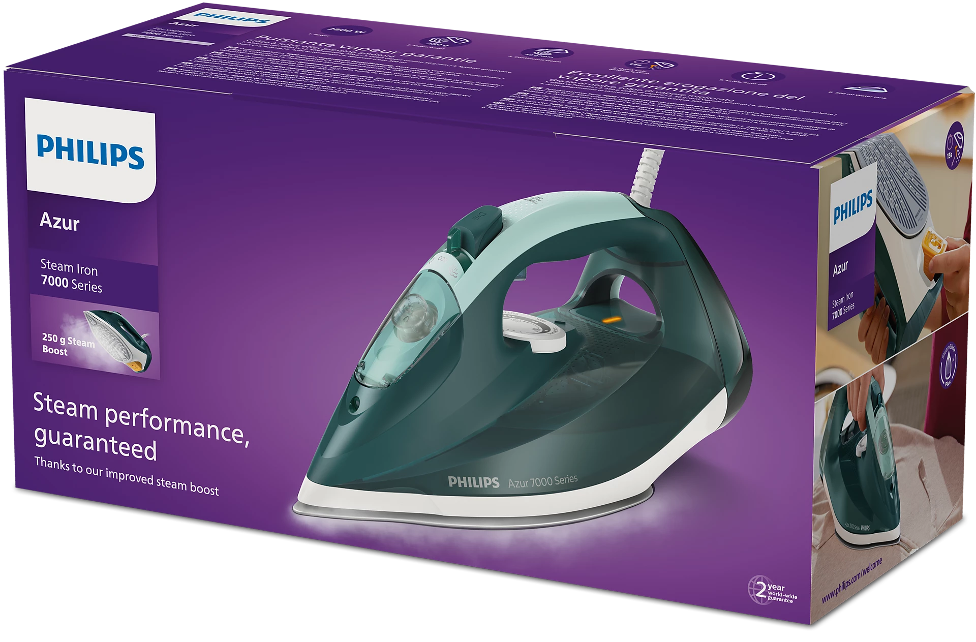 Утюг Philips DST7031/70 (зеленый) — фото 3