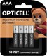 Комплект батареек Opticell Basic LR03 AAA 5051002 (4шт) - 