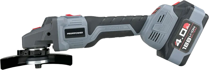 Аккумуляторный гайковерт Profipower УШМ MKDGA-18V, MKDTW-18V / E0095