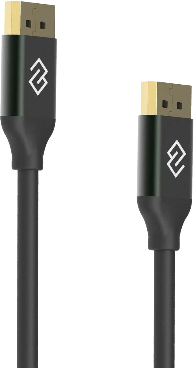 Кабель Digma D-DP-V1.4-2M (2м, черный)