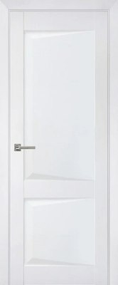 Дверь межкомнатная Contur KX 64 ДГ 70x200 (белый полипропилен) - 