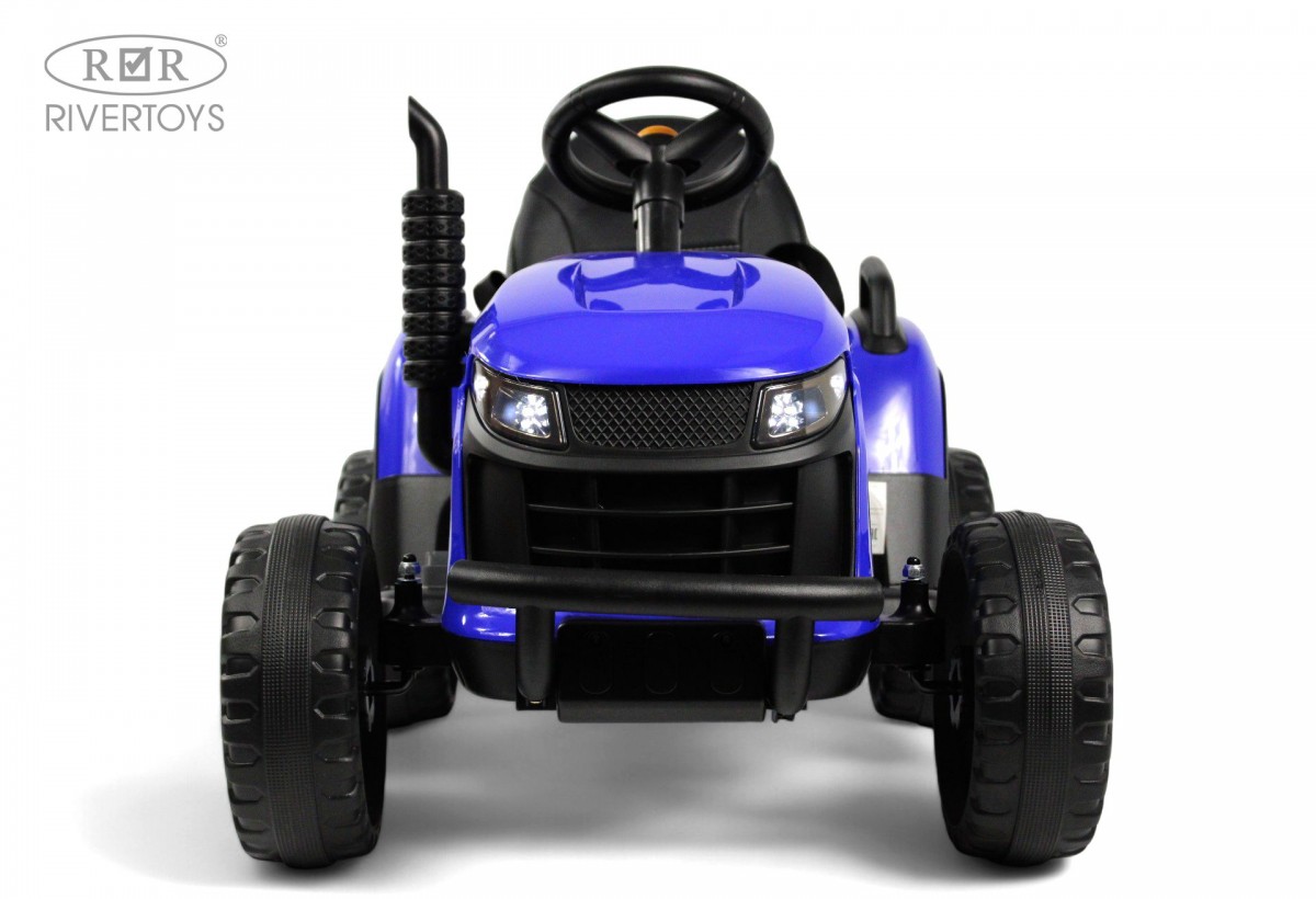 Детский автомобиль RiverToys K111KK (синий) — фото 4
