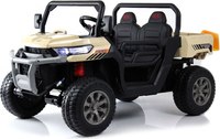 Детский автомобиль RiverToys H005HH (кремовый) - 