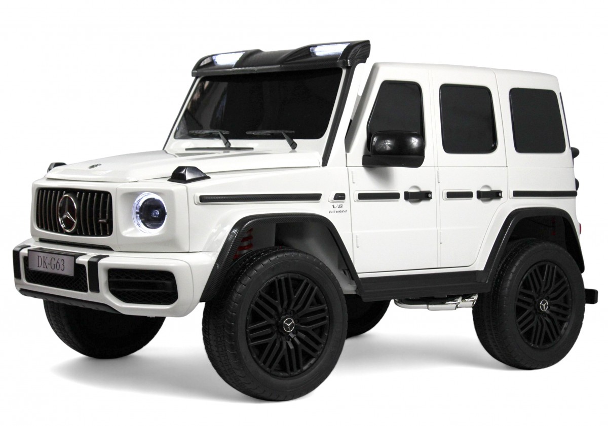 Детский автомобиль RiverToys Mercedes Benz G63 Y777YY (белый)