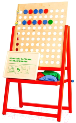 Изображение товара Развивающая игрушка Играй с умом Слова и цифры. Комплект карточек / 1629