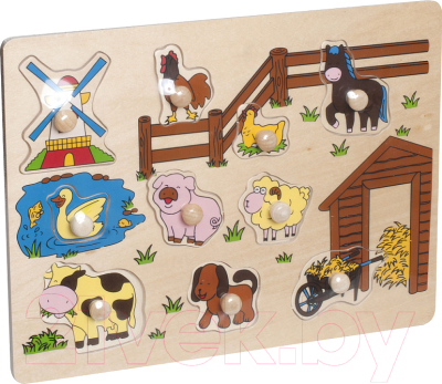 

Развивающая игрушка Hongji Toys, Ферма / HJ98103k