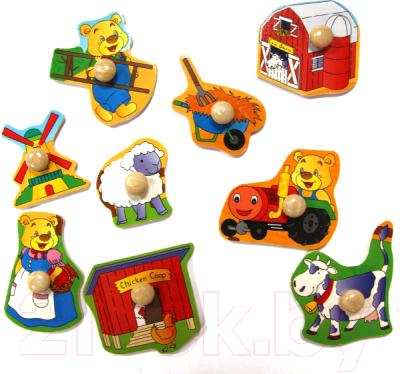 

Развивающая игрушка Hongji Toys, Ферма / HJ98162Ak