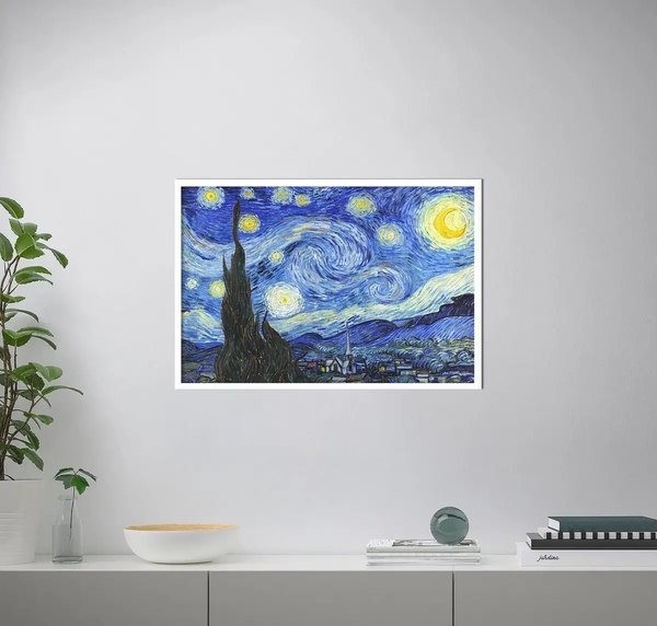 Постер Citydecor Звездная ночь. Винсент ван Гог (40x60)