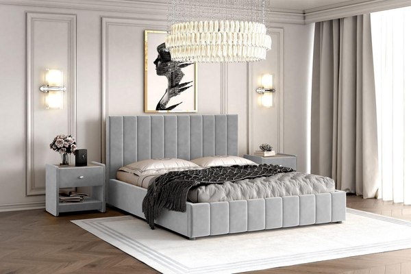 Купить Каркас кровати Bravo Мебель Нельсон Вертикаль 180x200 без ПМ Стандарт 8 вариант в Барановичах